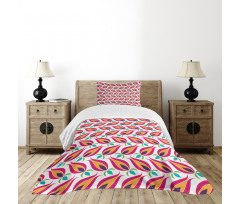 Traditional Tulip Flora Bedspread Set