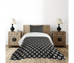 Donut Shapes Bedspread Set