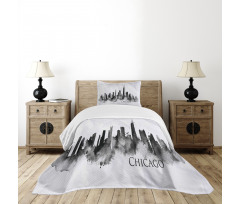 Grunge Landscape Bedspread Set
