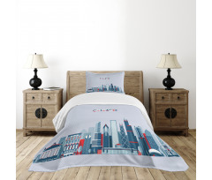 Urban Architecture Bedspread Set