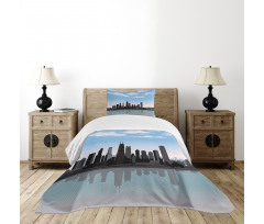 Missisippi River City Bedspread Set