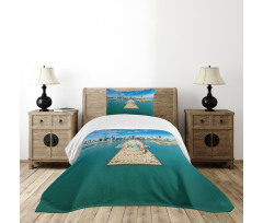 Navy Pier City Bedspread Set
