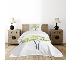 Blooming Spring Branch Bedspread Set