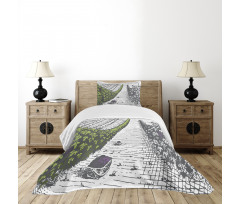 Vintage Green Vineyards Bedspread Set