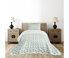 Spring Leaves Bedspread Set