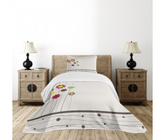 Spring Field Art Bedspread Set