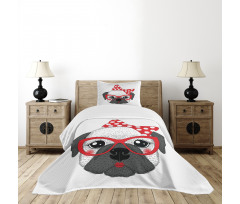 Pin up Retro Female Pet Bedspread Set