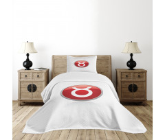 Vivid Circle Bedspread Set