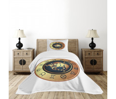 Circle Bull Bedspread Set