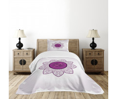 Horoscope Floral Bedspread Set