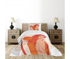 Cartoon Zodiac Bedspread Set