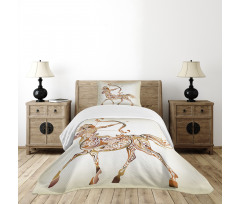 Centaur Pattern Bedspread Set