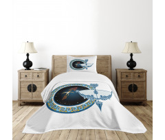 Bow Arrow Bedspread Set