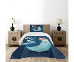 Bedtime Sleep Moon Bedspread Set