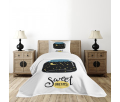 Night Sky in a Jar Bedspread Set