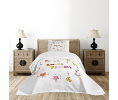 Doodle Stars Toys Bedspread Set