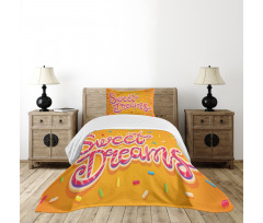 Colorful Candies Bedspread Set