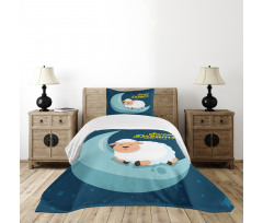 Night Sky Sheep Bedspread Set