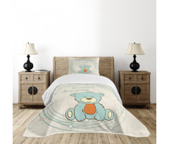 Teddy Bear Sleep Bedspread Set