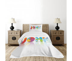 Ancestral Children Name Bedspread Set