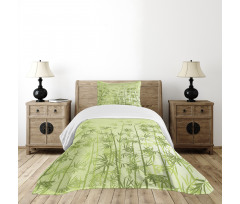 Tropical Growth Forest Bedspread Set