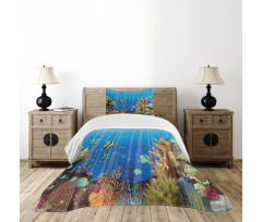 Underwater World Exotic Bedspread Set