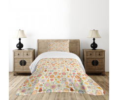 Bees Birds Butterflies Bedspread Set