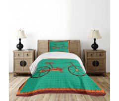 Desi Art Style Ethnic Bedspread Set