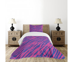 80s Style Grunge Bedspread Set