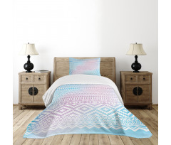 Triangles Zigzag Stripes Bedspread Set