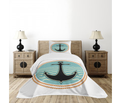 Nautical Design Bedspread Set