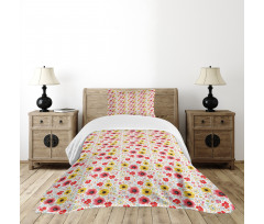 Springtime Poppy Art Bedspread Set