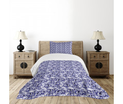 Classic Feminine Rose Bedspread Set