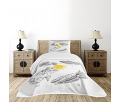 Organic Farm Bedspread Set