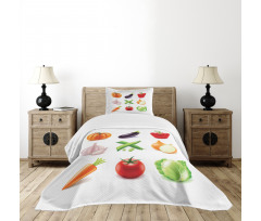 Organic Fresh Farm Bedspread Set