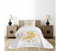 Cheerful Spring Kid Bedspread Set