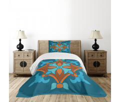 Folkloric Pattern Bedspread Set