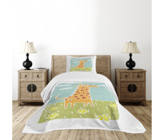 Childish Kids Animal Bedspread Set