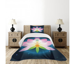 Lotus Flower Muladhara Bedspread Set