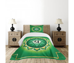 Anahata The Heart Love Bedspread Set