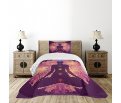 Psychedelic Mandala Bedspread Set