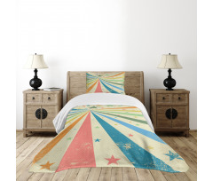 Rainbow Background Art Bedspread Set