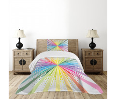 Retro Burst Bedspread Set