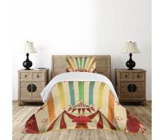 Old Circus Fair Bedspread Set