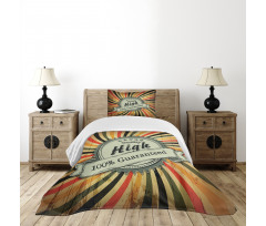 Grunge Lines Bedspread Set