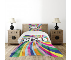Eighties Disco Bedspread Set