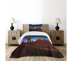 Monument Alley Bedspread Set