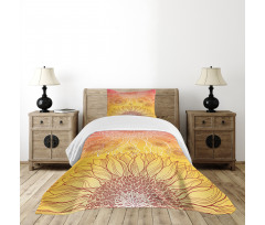 Sunflower Plants Bedspread Set