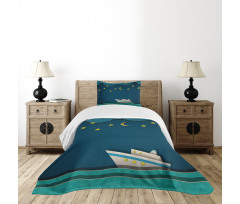 Kids Midnight Sea Bedspread Set