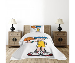 Boys Basketball Bedspread Set